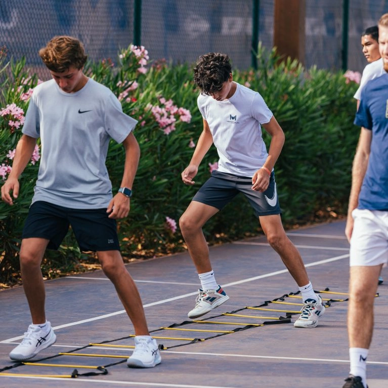 échelle de rythme entraînement tennis