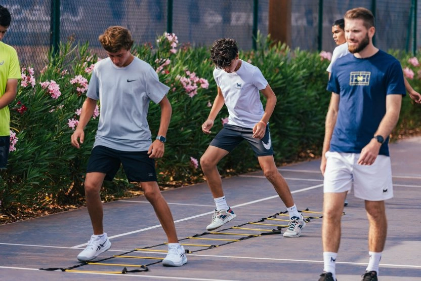 échelle de rythme entraînement tennis