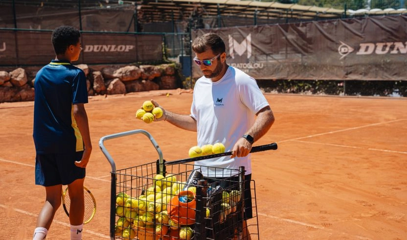 Jugend-Tennistrainer Mouratoglou-Akademie