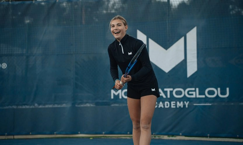 Sourire tennis mouratoglou academy