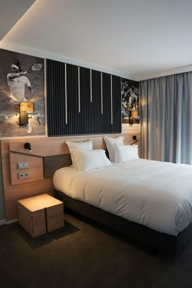 chambre hotel tennis mouratoglou