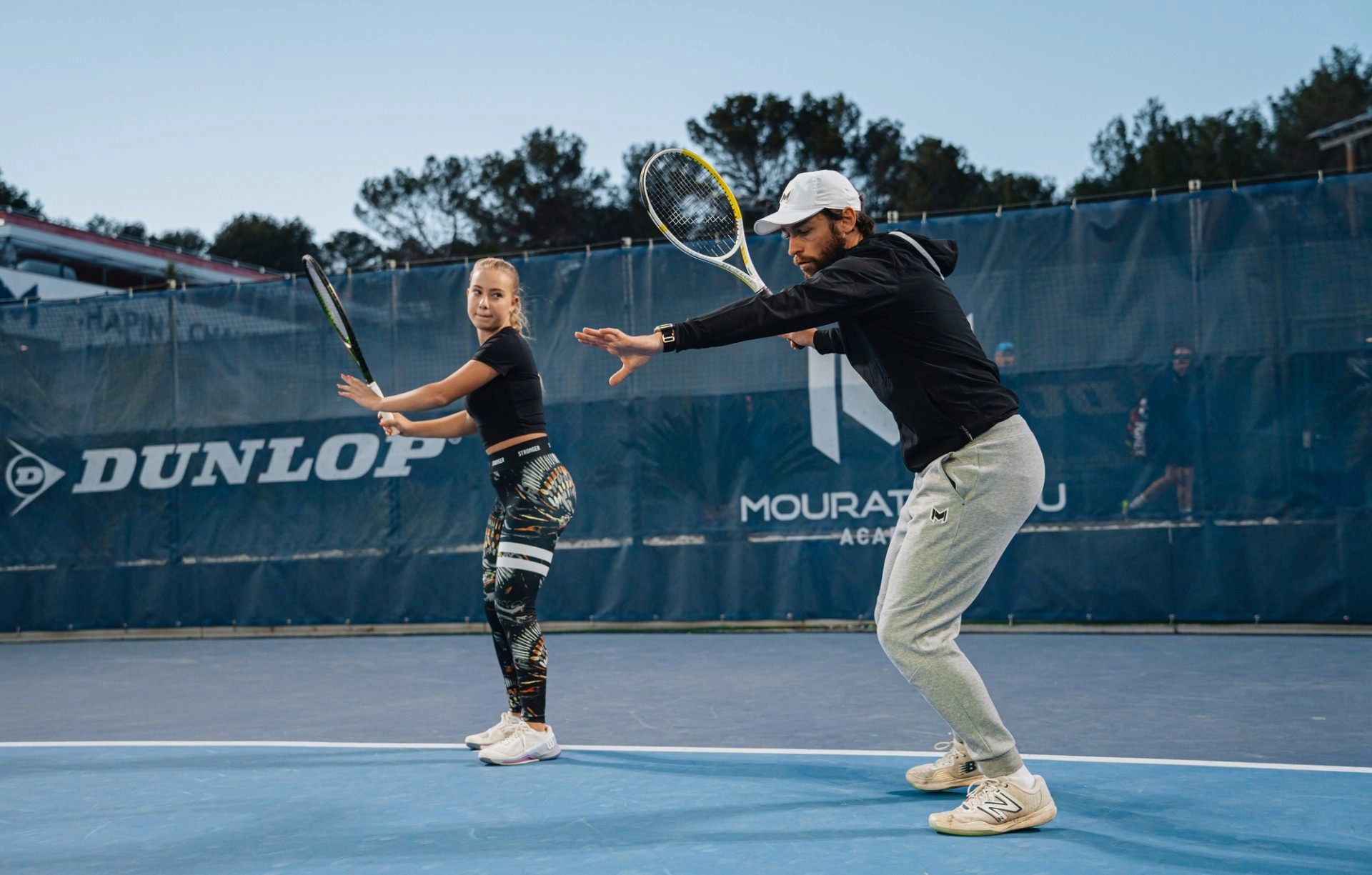 stage tennis jeune night session soirées