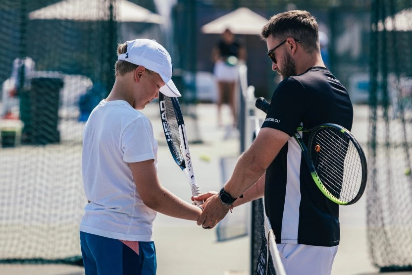 Différentes prises de tennis