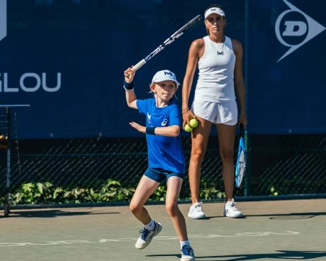 coaching tennis enfant