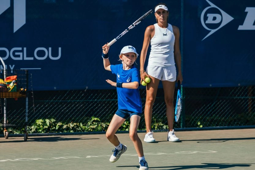 coaching tennis enfant