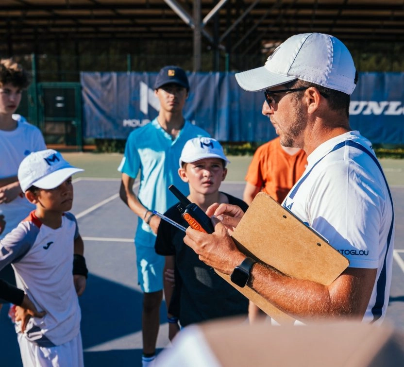 coaching tennis pour enfants mouratoglou academy