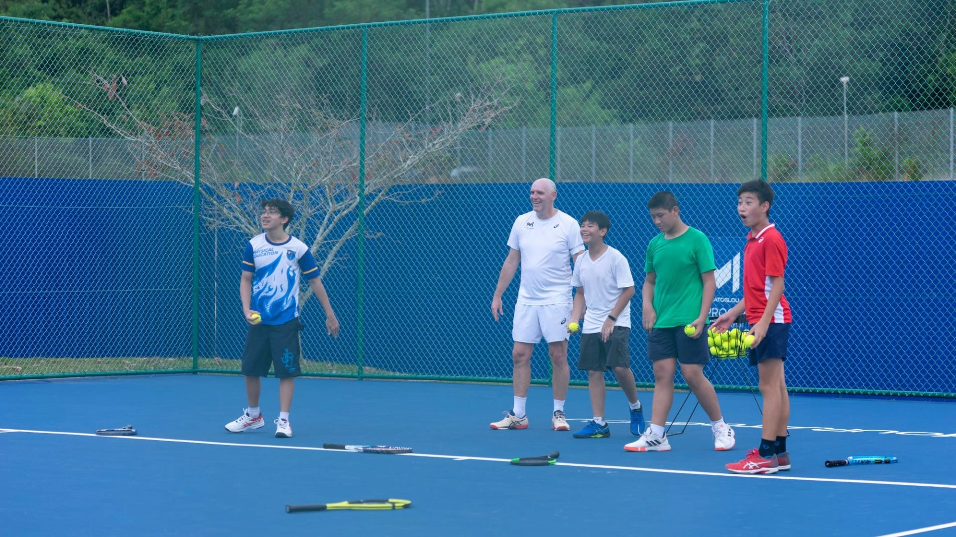 stage de tennis durant les vacances