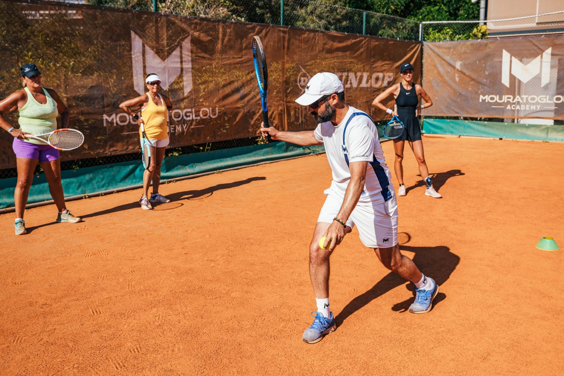 coaching tennis adulte débutant mouratoglou