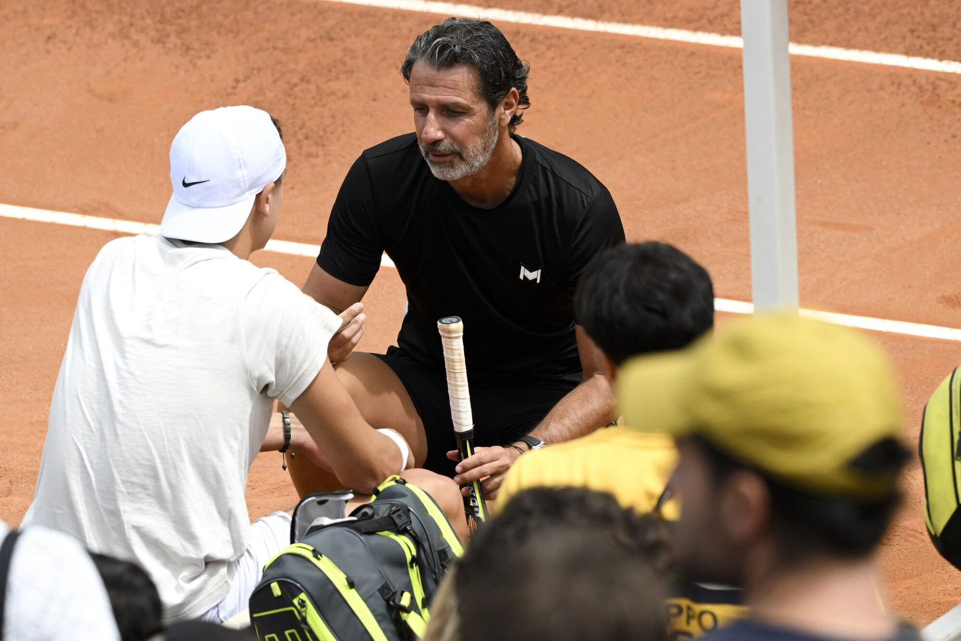 Patrick Mouratoglou and Holger Rune