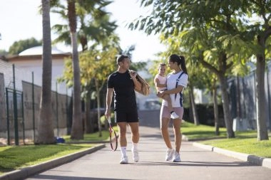 club famille de tennis proche de nice, 06, france