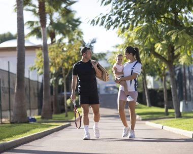 club famille de tennis proche de nice, 06, france