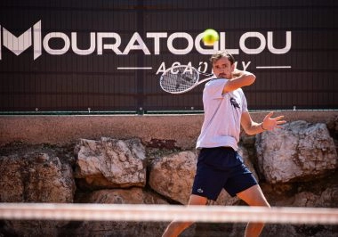 Coup droit Daniil Medvedev Académie tennis mouratoglou