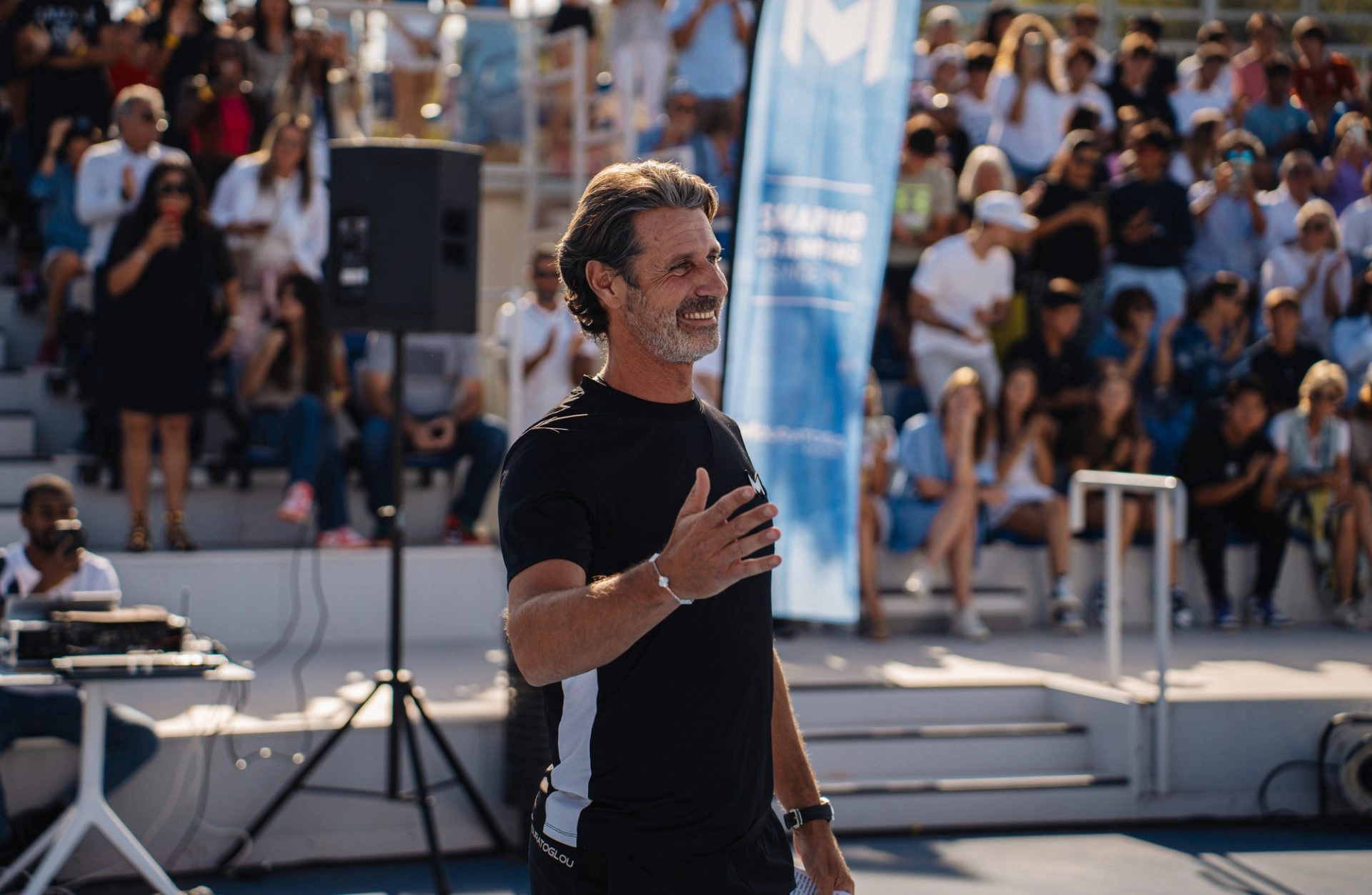 patrick mouratoglou promotionsfeier tennis studium