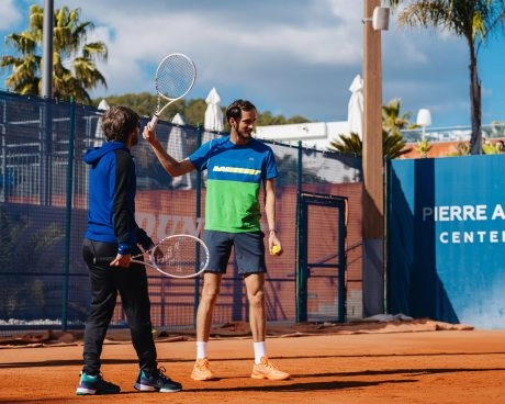 Coach tennis Daniil Medvedev Mouratoglou